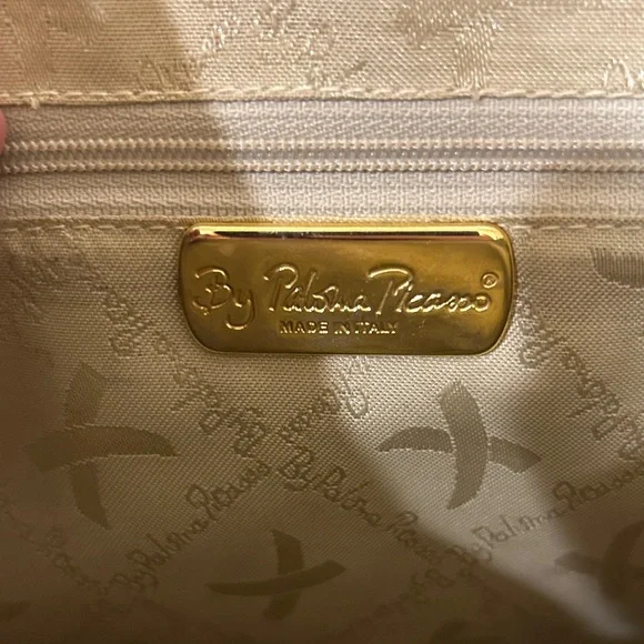 Paloma Picasso Tan Leather Satchel - Picture 12 of 16